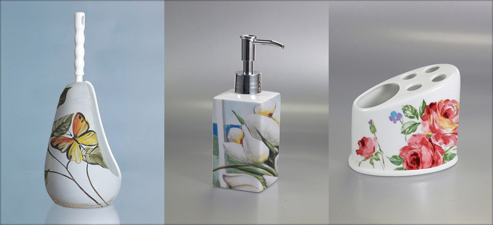 Butterfly Services fotoceramica - Fotoceramica accessori bagno - Accessori per il bagno personalizzati